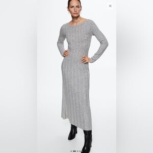 Chic Mango Knit Dress